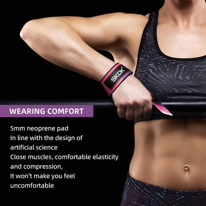 Non-Slip Silicone Weightlifting Deadlift Straps with Wrist Guards, Ideal for Gym Workouts, Strength Training Accessories for Men & Women, Fitness Bands