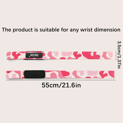 Non-Slip Silicone Weightlifting Deadlift Straps with Wrist Guards, Ideal for Gym Workouts, Strength Training Accessories for Men & Women, Fitness Bands