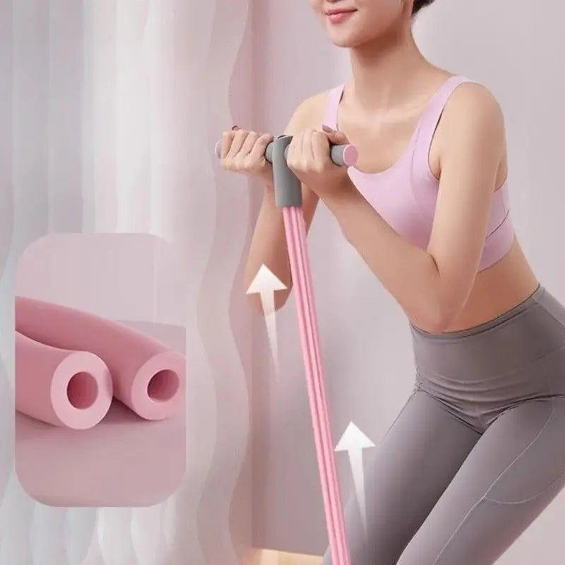Revolutionary Multifunctional Foot Pedal Resistance Band for Ultimate Chest and Leg Workouts