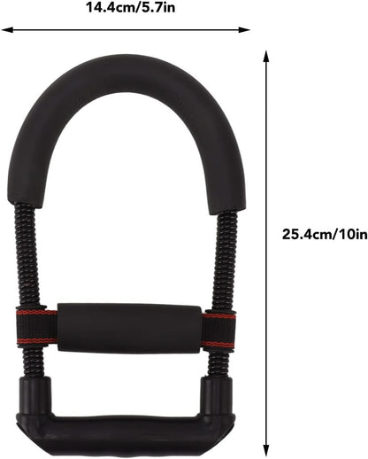 Wrist Strengthener, Resistance Forearm Exerciser, Spring Steels Adjustable Comfortable Wrist Exerciser Strengthener Tool,Grip Strength Trainer Workout Equipment for Home