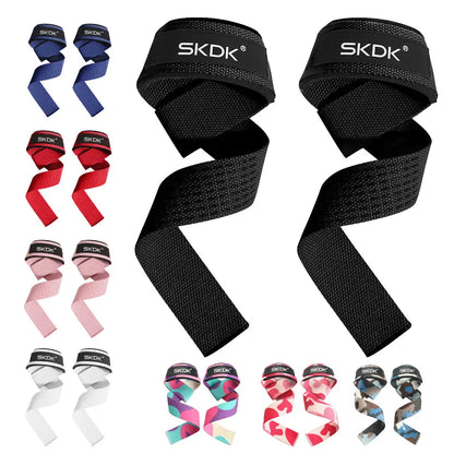 Non-Slip Silicone Weightlifting Deadlift Straps with Wrist Guards, Ideal for Gym Workouts, Strength Training Accessories for Men & Women, Fitness Bands